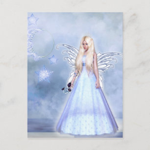 Postal Princesa de hadas lunares