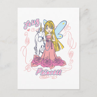 Postal Princesa de hadas Toddler Baby