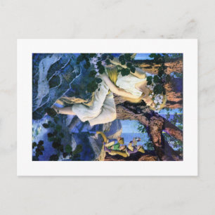 Postal Princesa de hadas y los nómadas