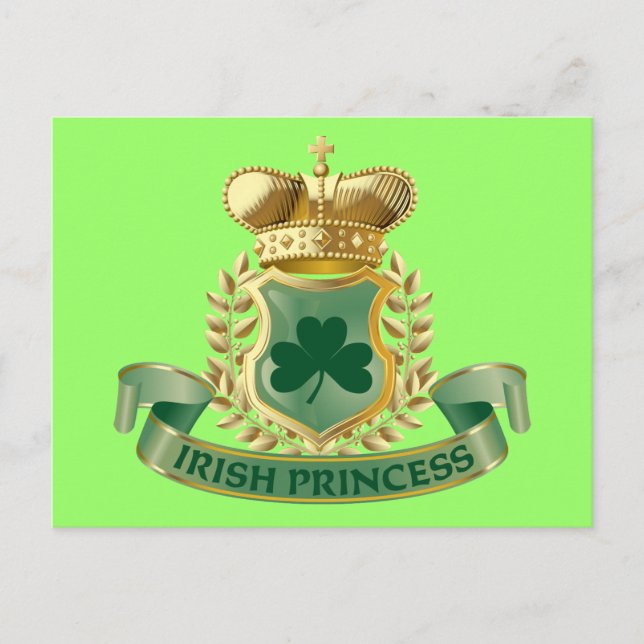 Postal Princesa de Irlanda (Anverso)