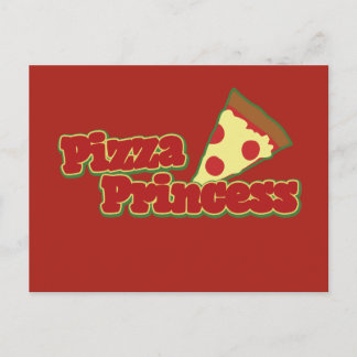 Postal Princesa de la pizza
