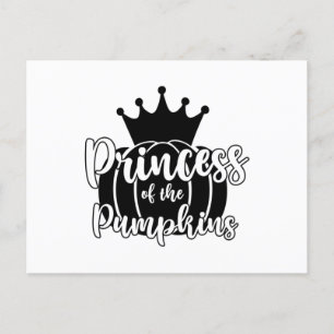 Postal Princesa de las calabazas