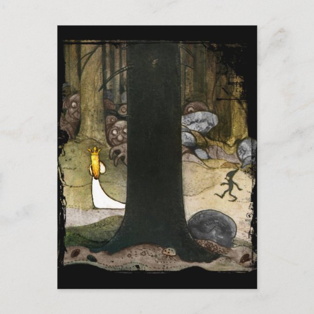 Postal Princesa de los bosques (Anverso)