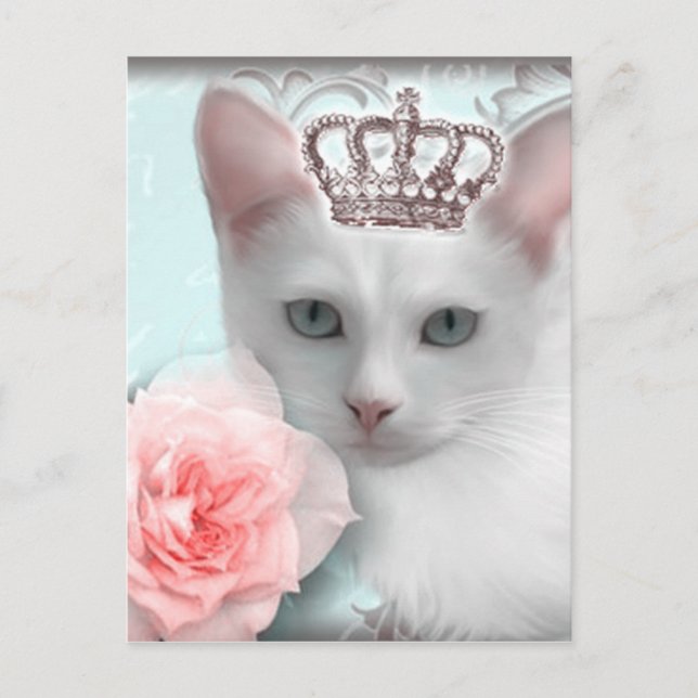 Postal Princesa de nieve (Anverso)