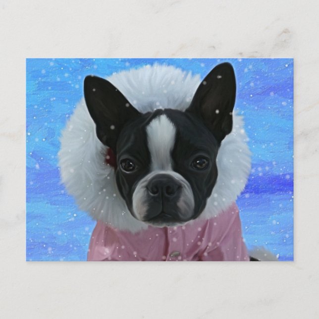 Postal Princesa de nieve (Anverso)