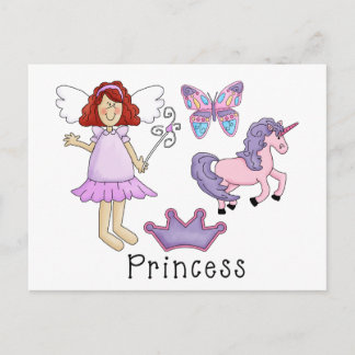 Postal Princesa de Unicorn