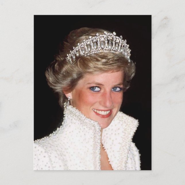 Postal Princesa Diana 1989 (Anverso)