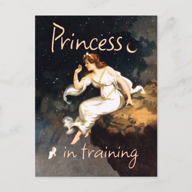 Postal Princesa en formación (Anverso)