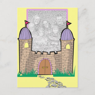 Postal ¡Princesa en su propio castillo!