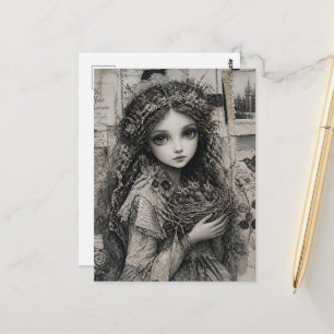 Postal Princesa Hada de los Pájaros
