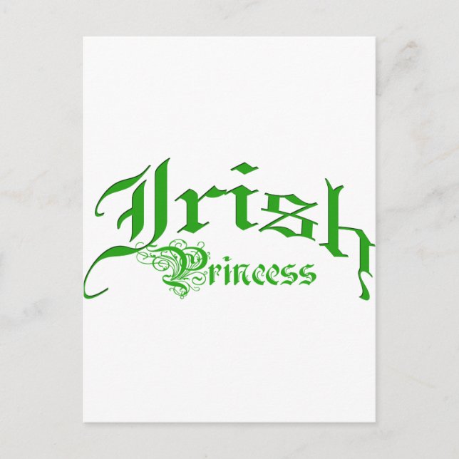 Postal Princesa Irlandesa (Anverso)