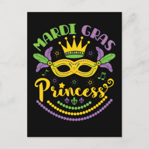 Postal Princesa Mardi Gras