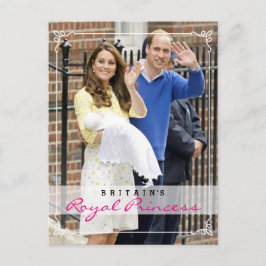 Postal Princesa Real - William & Kate