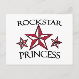 Postal Princesa Rockstar