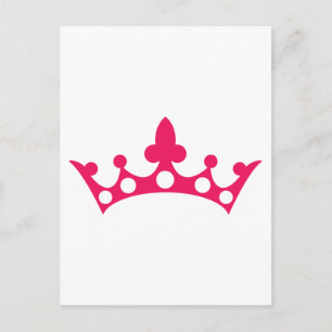Postal Princesa Rosa Tiara
