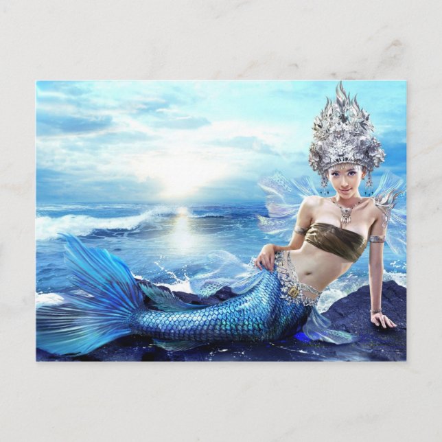Postal Princesa Sirena (Anverso)