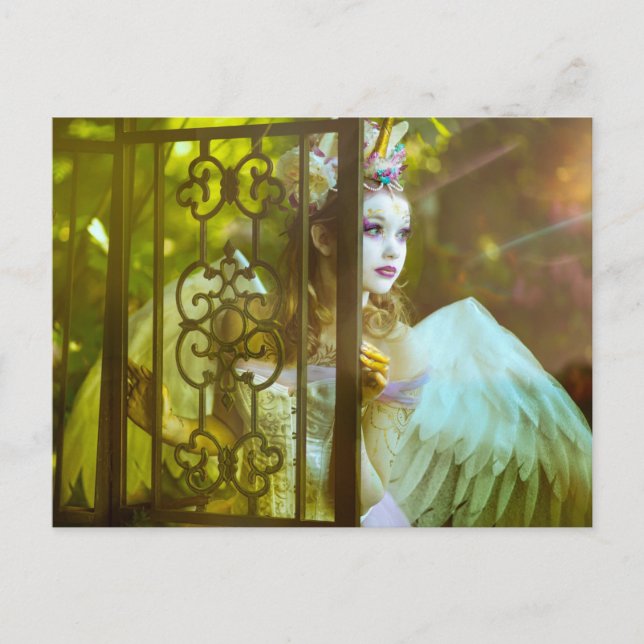 Postal Princesa Unicornio Ligera (Anverso)