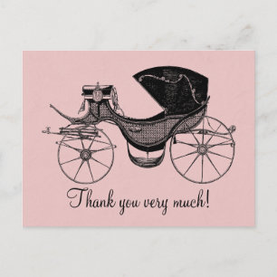 Postal Princess Baby Shower Gracias