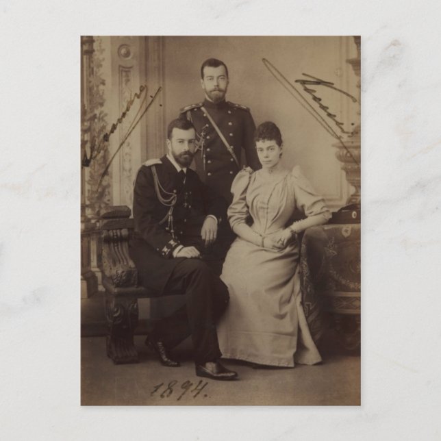 Postal PRINCESS DAGMAR de Dinamarca y SONS #087 (Anverso)