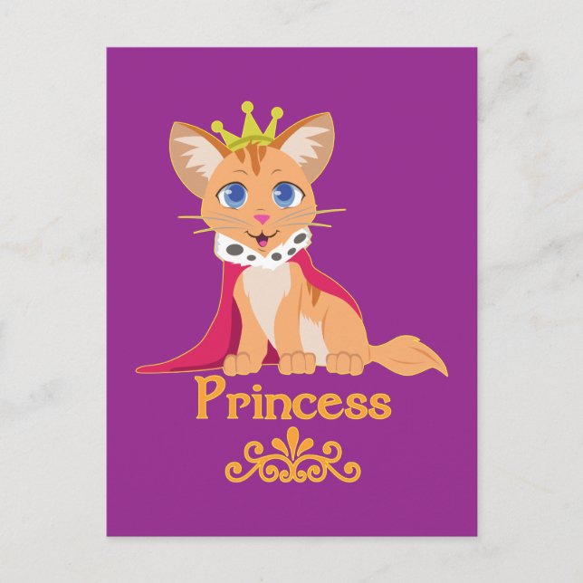 Postal Princess Kitten (Anverso)