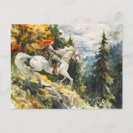 Postal Princess Leap Rosstrappe Legend Watercolor