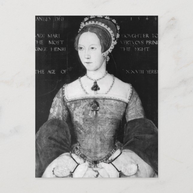 Postal Princess Mary Tudor (Anverso)