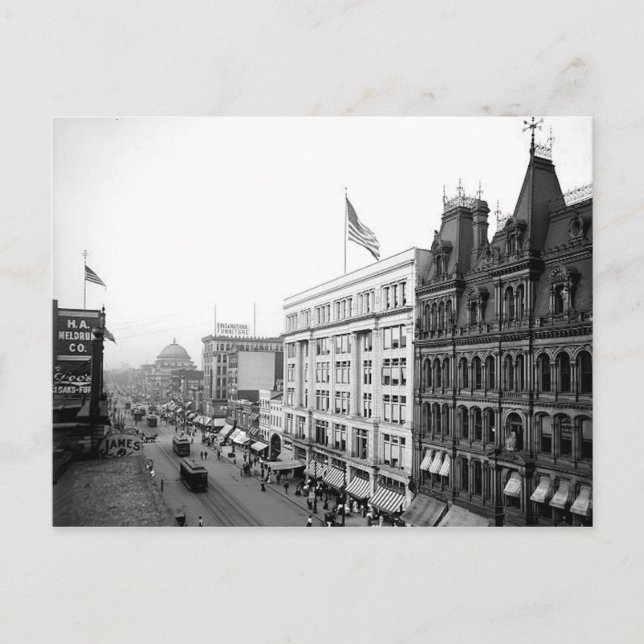 Postal principal St. Buffalo NY de 1904 (Anverso)