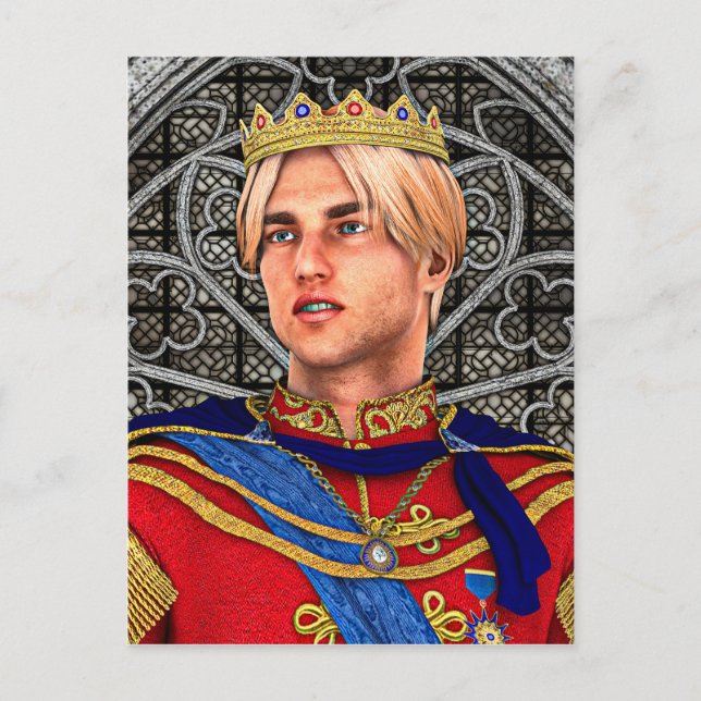 Postal Príncipe (Anverso)