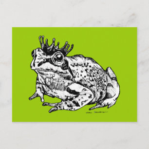 Postal Príncipe de la rana