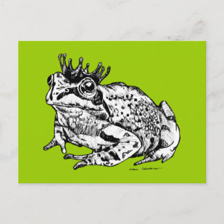 Postal Príncipe de la rana