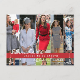 Postal Príncipe George de Kate Middleton