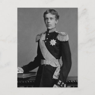 Postal Príncipe heredero Rodolfo de Austria, hijo de Siss