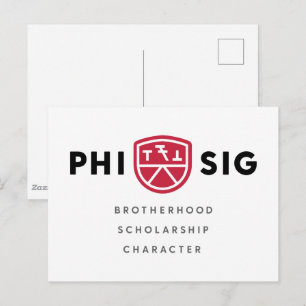 Postal Principios de Phi Sigma Kappa