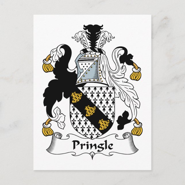Postal Pringle Family Crest (Anverso)