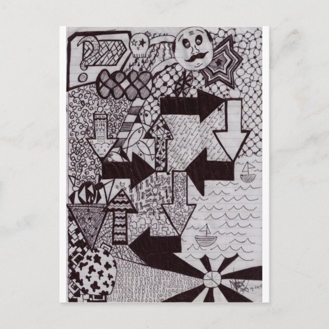 Postal PringlesMan (Anverso)