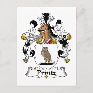 Postal Printz Family Crest