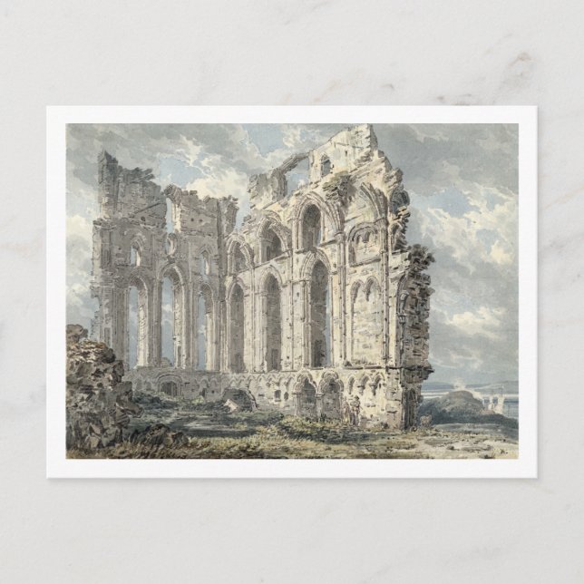 Postal Priorato de Tynemouth, Northumberland, c.1792-93 ( (Anverso)