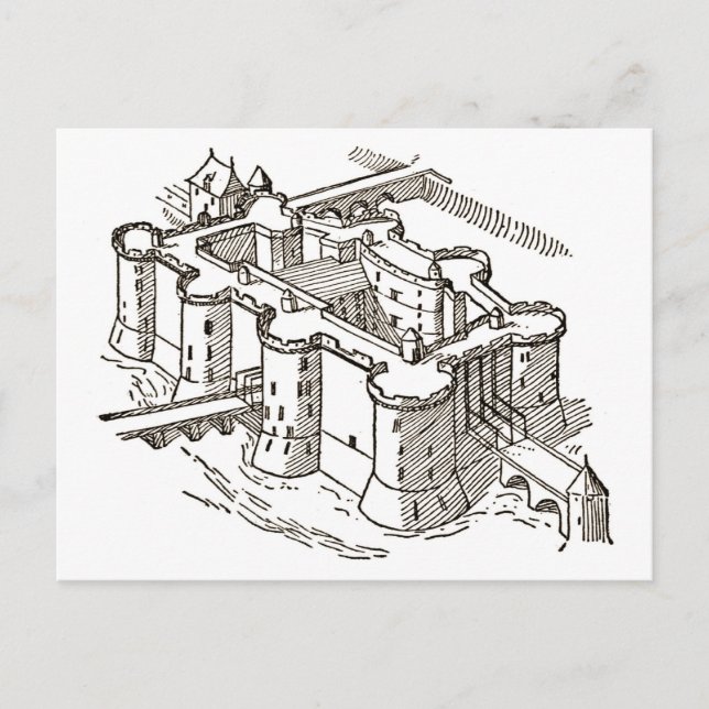 Postal Prisión Bastilla, París