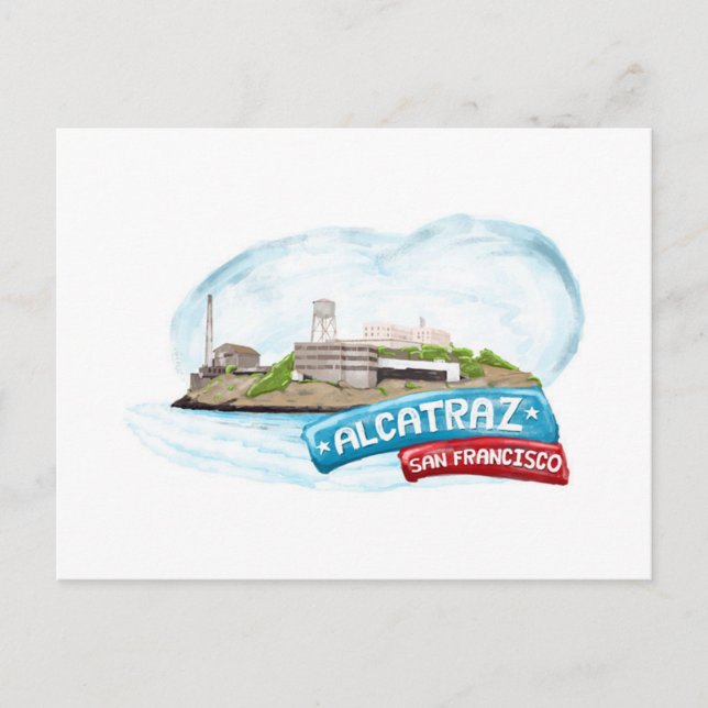 Postal Prisión de Alcatraz San Francisco