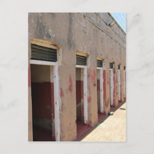 Postal prisión de las celdas de Mandela