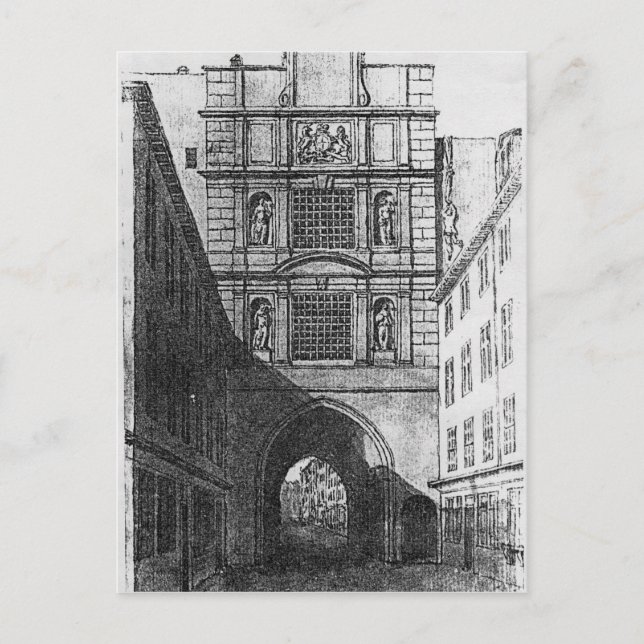 Postal Prisión de Newgate (Anverso)