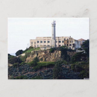 Postal Prisión en la Isla de Alcatraz
