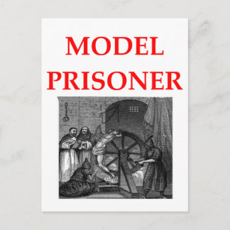 Postal prisionero modelo