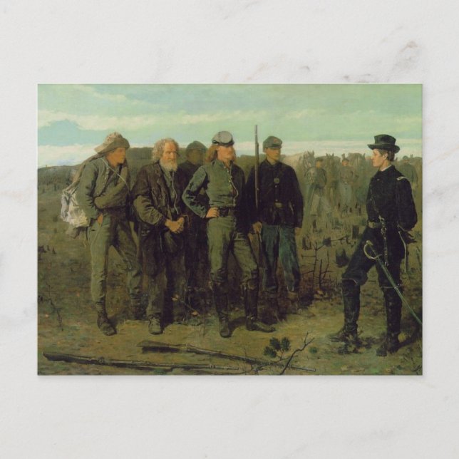 Postal Prisioneros del frente (Anverso)