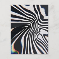 Prisma de Arte de Línea Distorsionada Glitch
