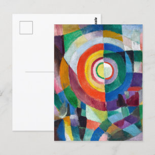 Postal Prismas eléctricos nº 41 Sonia Delaunay