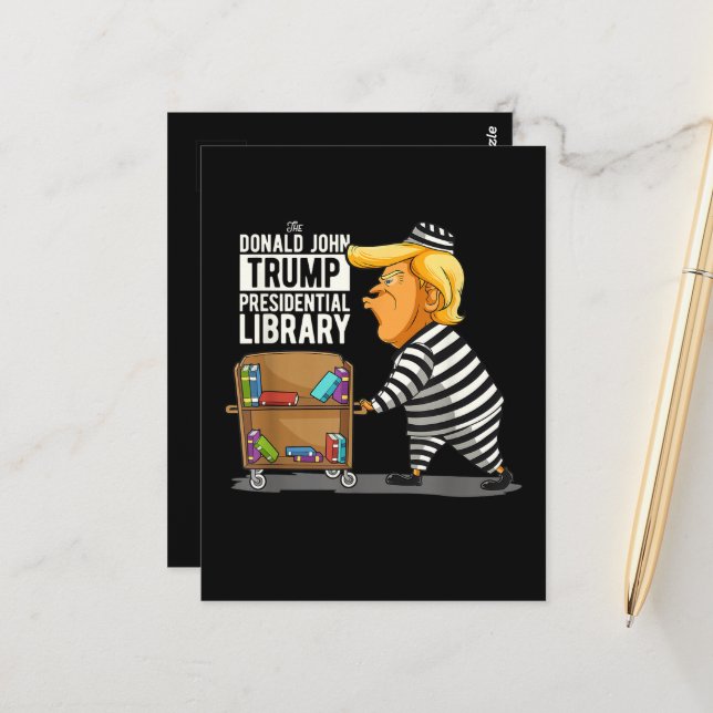 Postal Prison Trump Presidential Library (Anverso/Reverso In Situ)