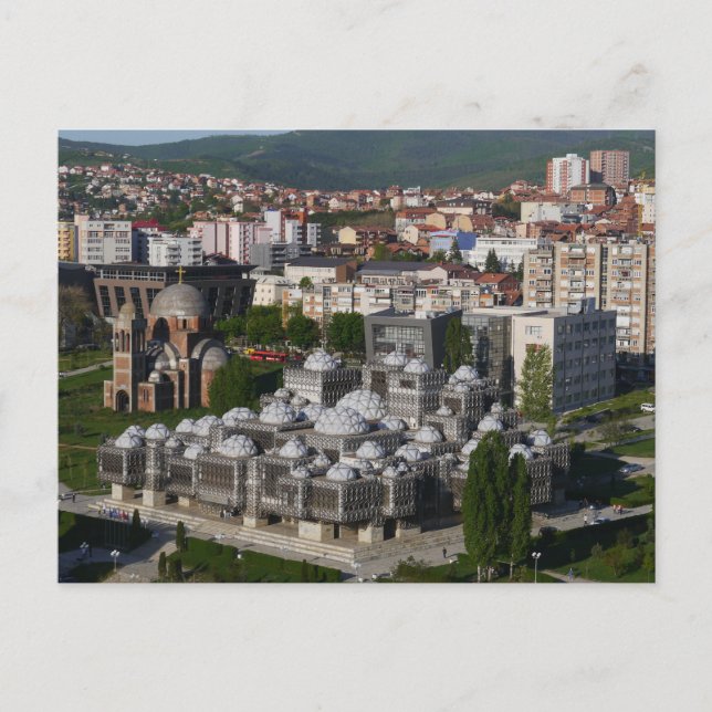 Postal Pristina, Kosovo (Anverso)