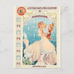 Postal Privat Livemont - Fabricación real de corsarios