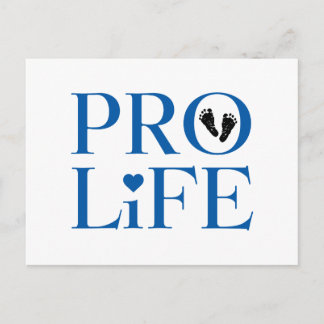Postal Pro Life Blue